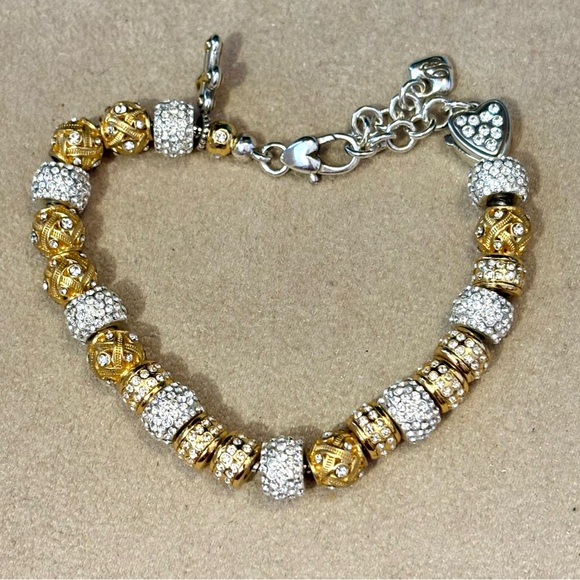 🆕 Brighton Mini Ice Diva bead MINI holder ONLY Silver w clear crystals Retired - Picture 8 of 8